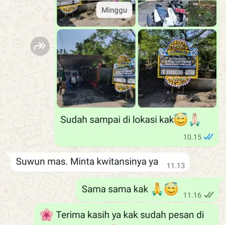 Pengiriman Papan Bunga Duka Pulau Macan Jakarta