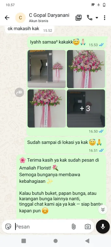 Pengiriman Karangan Bunga Pulau Macan Jakarta